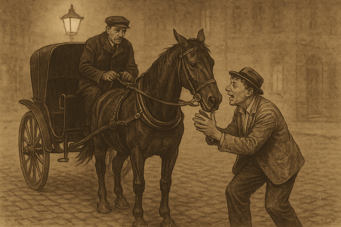 Rozmowa z koniem wciąż aktualna (a może nawet bardziej niż 100 lat temu) Rozmowa z koniem wciąż aktualna (a może nawet bardziej niż 100 lat temu)