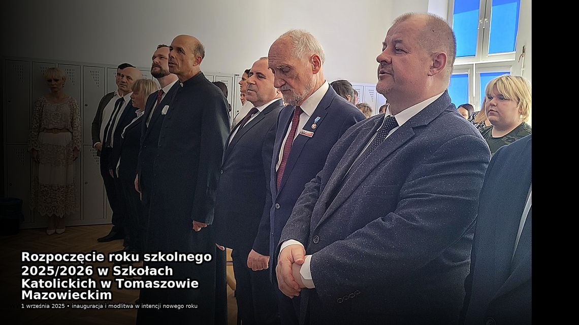 Rozpoczęcie roku szkolnego 2025/2026 w Szkołach Katolickich w Tomaszowie Mazowieckim