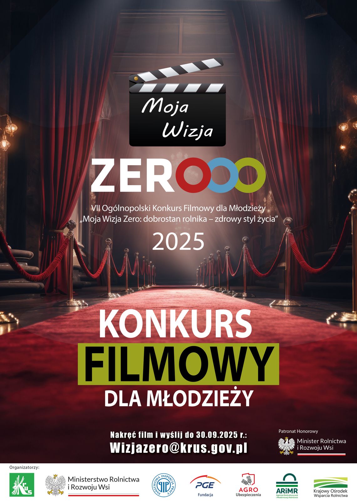 Rusza VII edycja konkursu filmowego KRUS dla młodzieży.