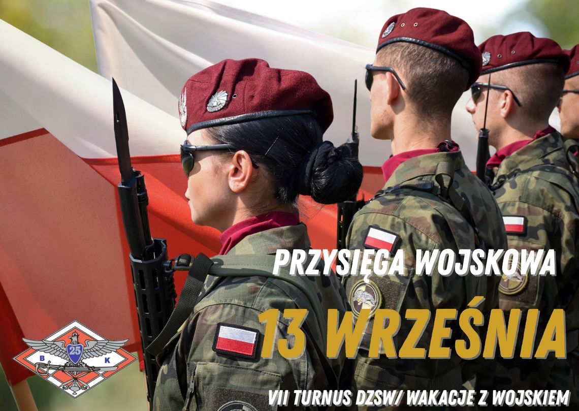 PRZYSIĘGA WOJSKOWA DZSW — Tomaszów Mazowiecki, Stadion 25BKPow PRZYSIĘGA WOJSKOWA DZSW — Tomaszów Mazowiecki, Stadion 25BKPow