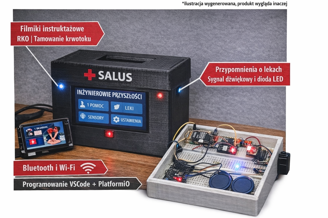 SALUS. Apteczka, która myśli szybciej niż panika