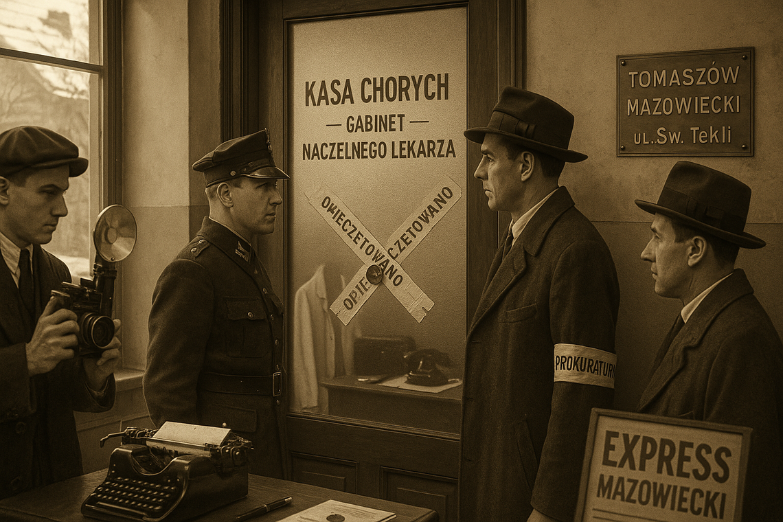 Samobójczy strzał w Kasie Chorych. Sprawa dr. Cezarego Auerbacha (Tomaszów Mazowiecki, styczeń 1931)