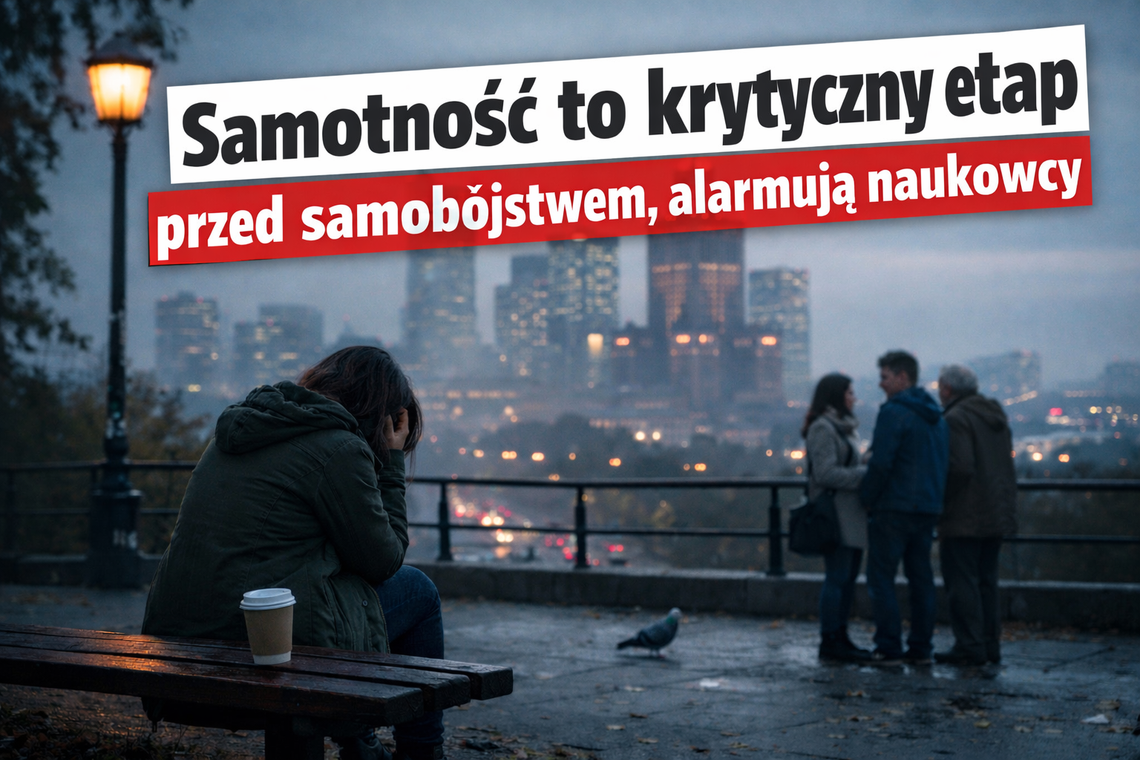 Samotność bliżej nas, niż myślimy. Naukowcy ostrzegają: to jeden z kluczowych sygnałów zagrożenia Samotność bliżej nas, niż myślimy. Naukowcy ostrzegają: to jeden z kluczowych sygnałów zagrożenia