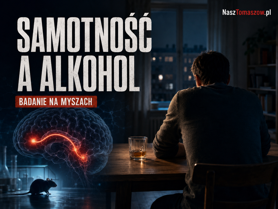 Samotność może zmieniać mózg i zwiększać skłonność do alkoholu. Naukowcy odkryli niepokojący mechanizm