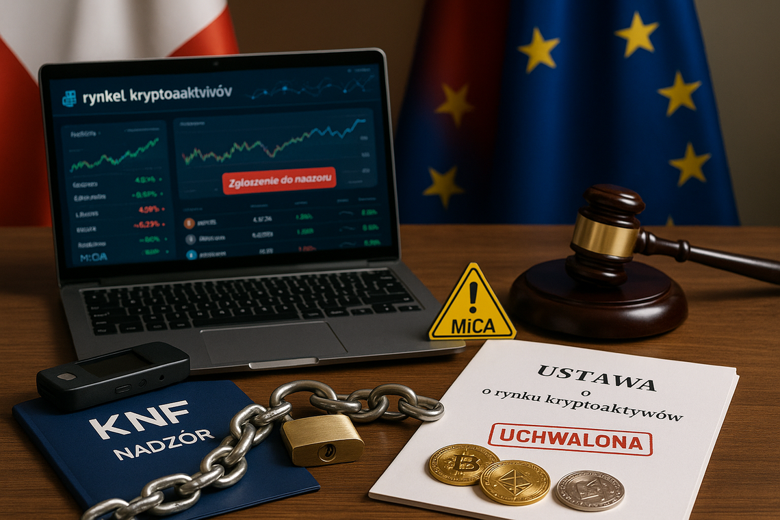 Sejm uchwalił ustawę o rynku kryptoaktywów