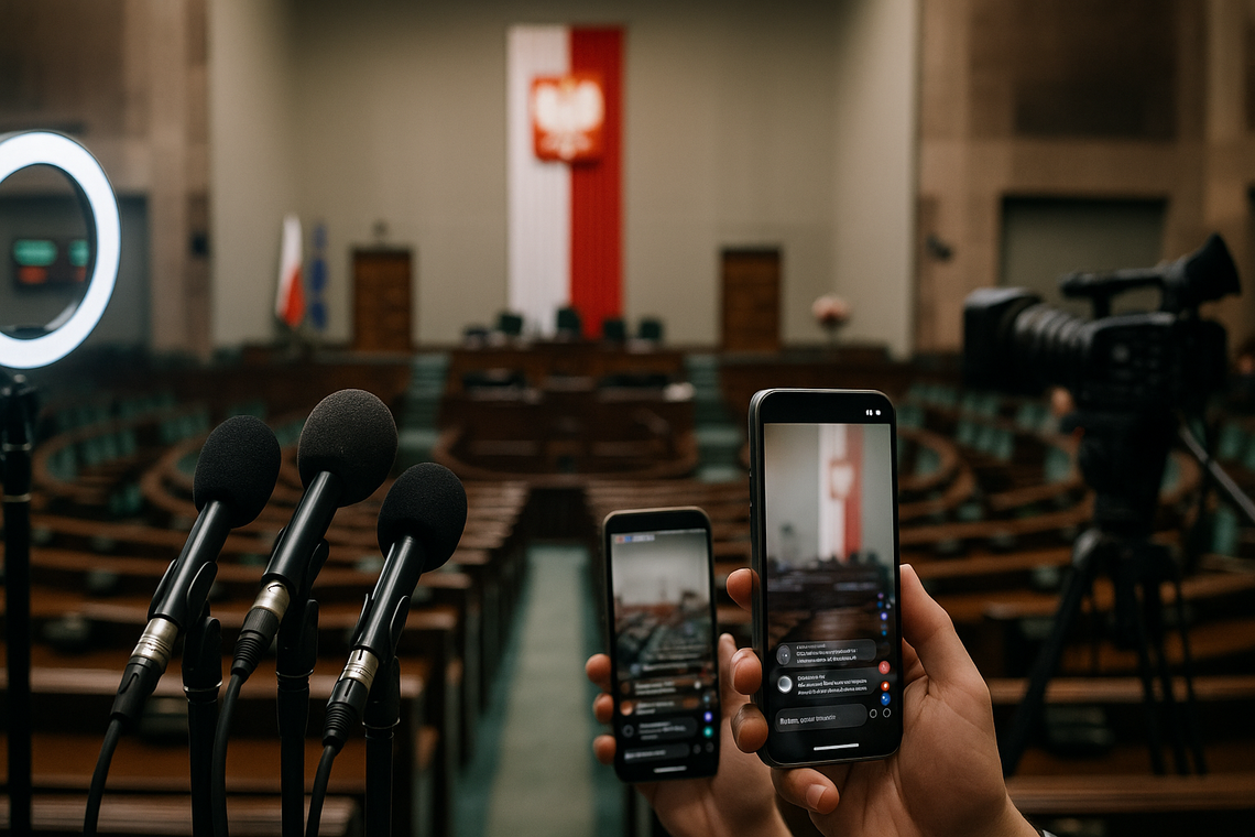 Sejm X kadencji: przestrzeń do robienia przez posłów show na sali plenarnej Sejm X kadencji: przestrzeń do robienia przez posłów show na sali plenarnej