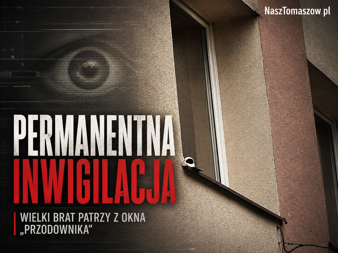 „Seksmisja” po tomaszowsku. Kamera patrzy z okna „Przodownika”