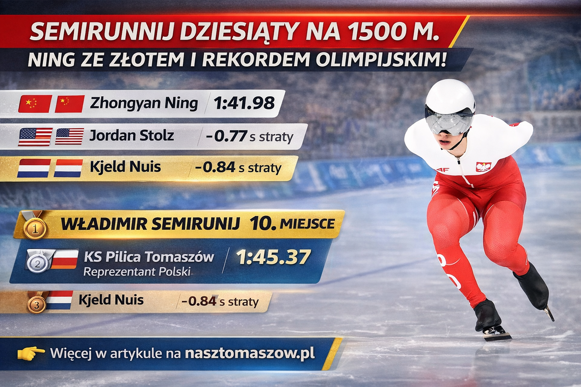 Semirunnij dziesiąty, Chińczyk Ning ze złotem