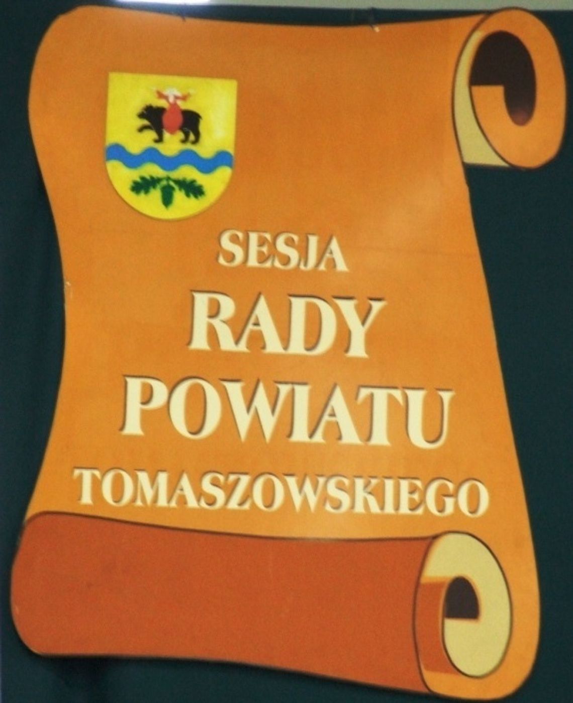 Sesja rady powiatu tomaszowskiego