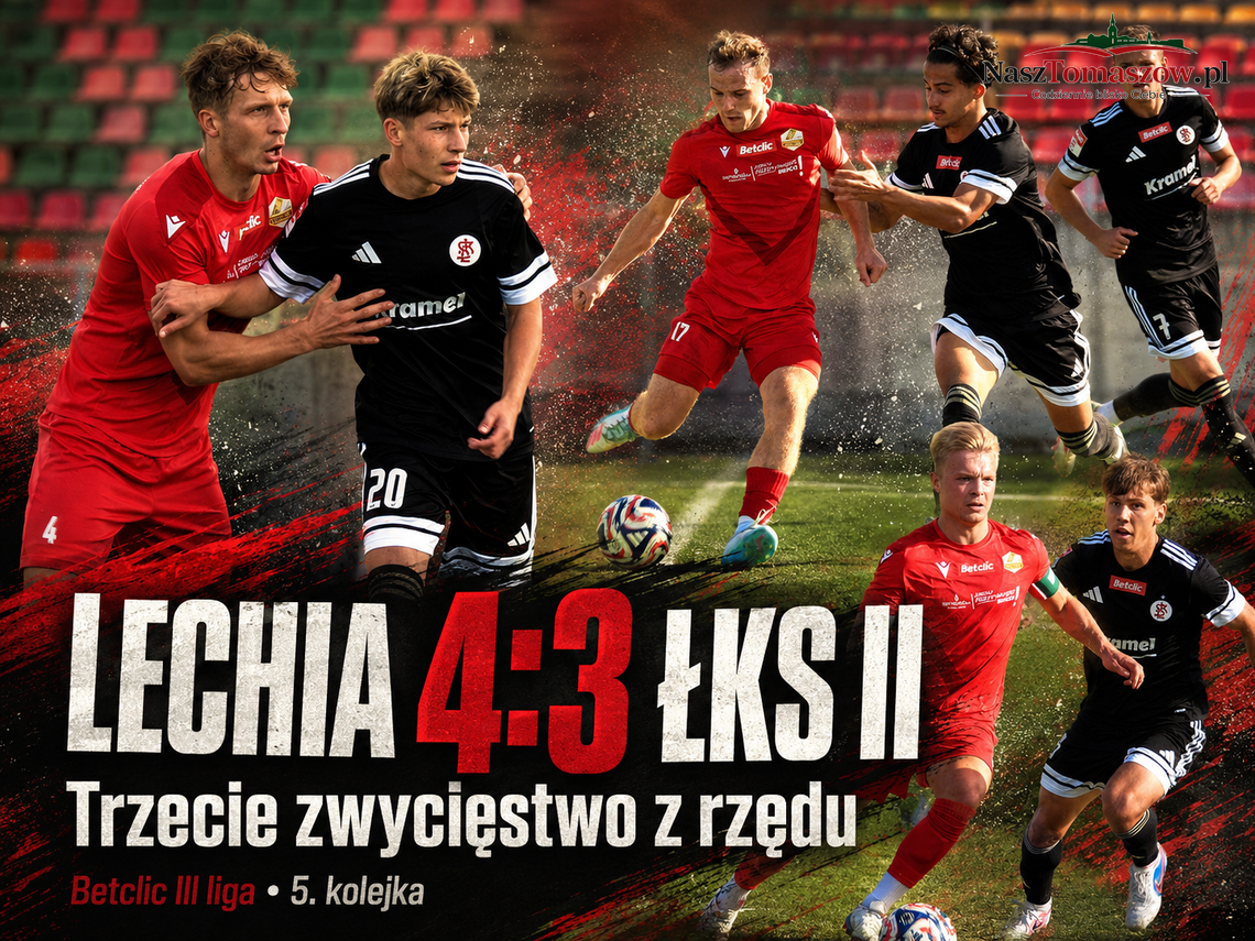 Siedem goli i nerwy do ostatniego gwizdka. Lechia pokonała ŁKS II 4:3! Siedem goli i nerwy do ostatniego gwizdka. Lechia pokonała ŁKS II 4:3!