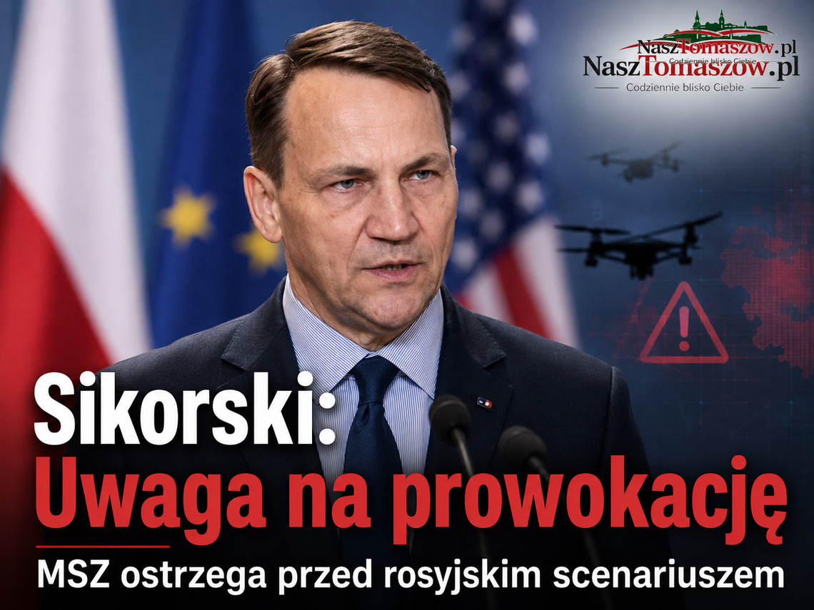 Sikorski ostrzega Putina przed prowokacją. „Mam nadzieję, że nie naciśnie guzika” Sikorski ostrzega Putina przed prowokacją. „Mam nadzieję, że nie naciśnie guzika”