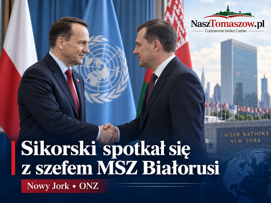 Sikorski spotkał się z szefem MSZ Białorusi. Pierwsza taka rozmowa od lat Sikorski spotkał się z szefem MSZ Białorusi. Pierwsza taka rozmowa od lat