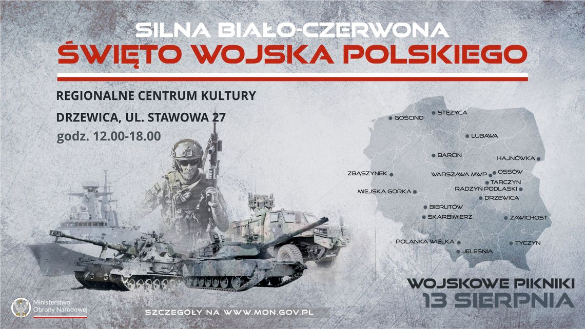 „Silna Biało-Czerwona”. Żołnierze Wojska Polskiego zapraszają do wspólnego świętowania