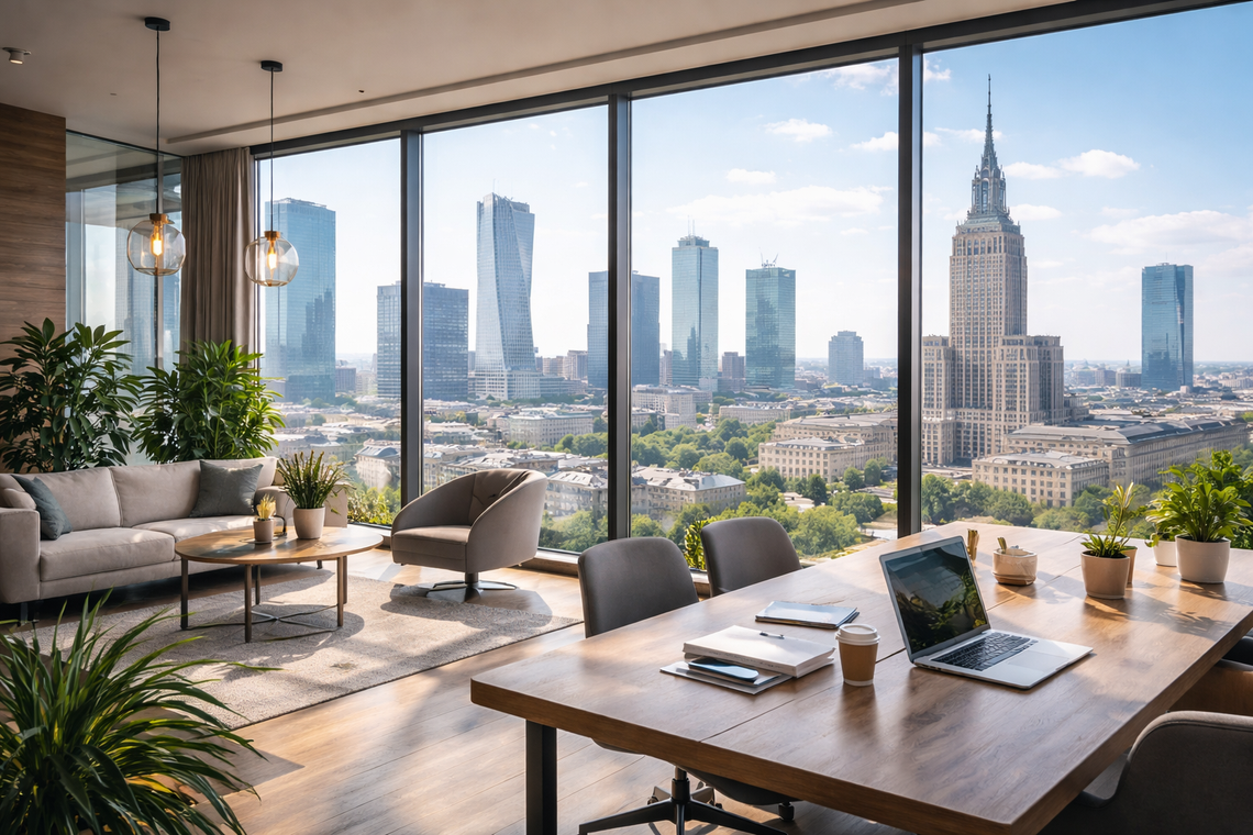 Skąd pracować w stolicy? Przegląd nowoczesnych rozwiązań dla freelancerów