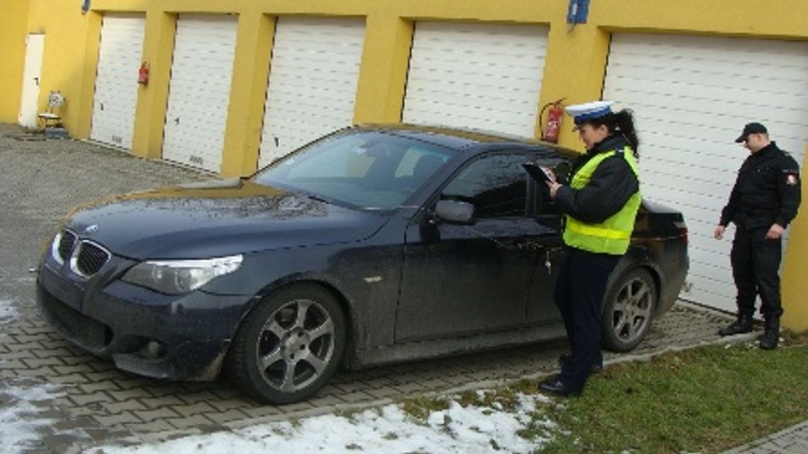 Skradzione w Austrii BMW zatrzymane przez tomaszowskich policjantów