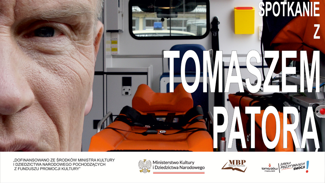 Śledztwo na żywo w bibliotece. Spotkanie z Tomaszem Patorą w MBP Śledztwo na żywo w bibliotece. Spotkanie z Tomaszem Patorą w MBP