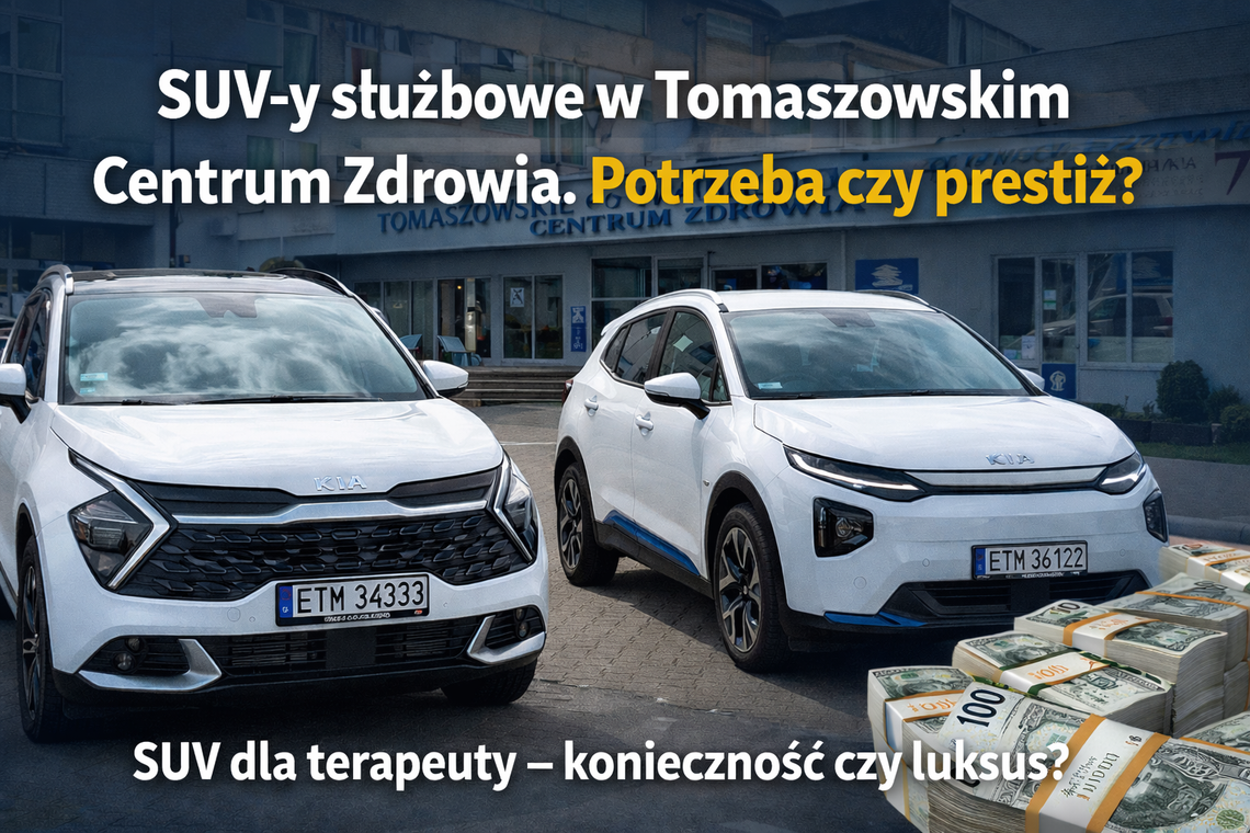 Służbowe SUV-y w Tomaszowskim Centrum Zdrowia. Potrzeba czy prestiż? Służbowe SUV-y w Tomaszowskim Centrum Zdrowia. Potrzeba czy prestiż?