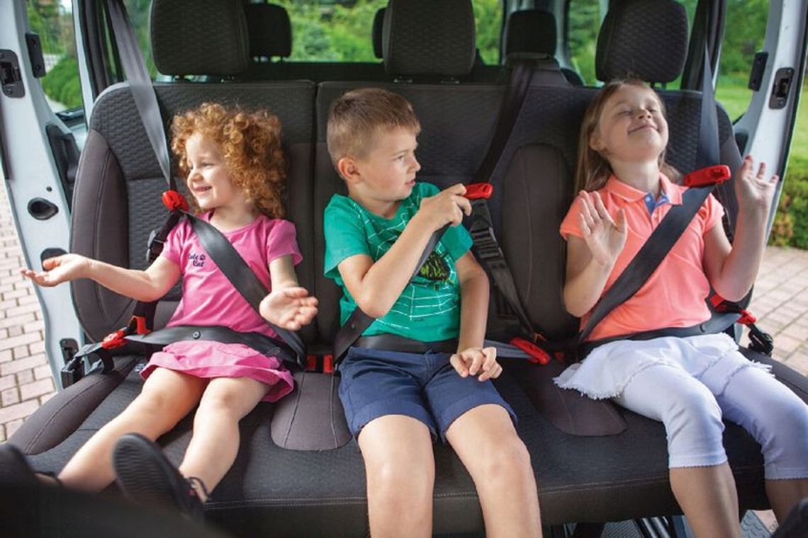 Smart Kid Belt zamiast fotelika do samochodu dla dziecka 
