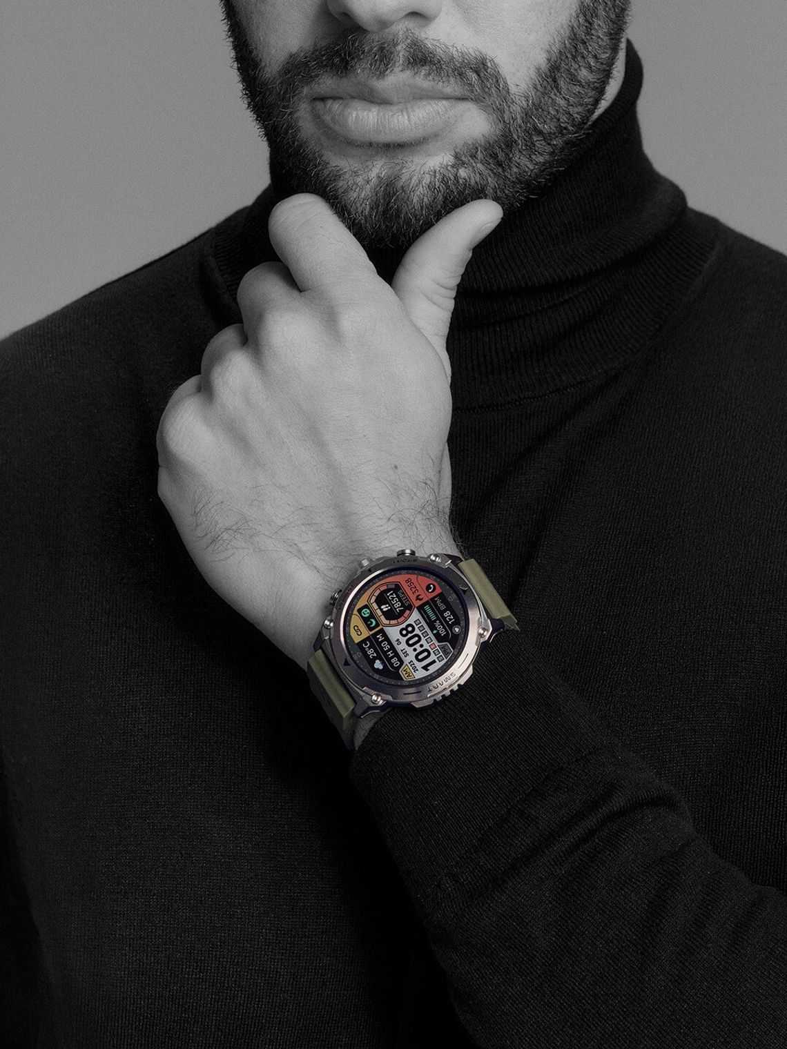 Smartwatch męski jako Twoje centrum dowodzenia.