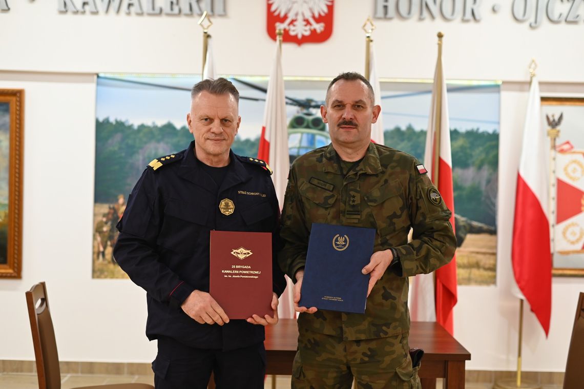 SOK i 25 Brygada Kawalerii Powietrznej łączą siły. Porozumienie podpisano w Tomaszowie Mazowieckim SOK i 25 Brygada Kawalerii Powietrznej łączą siły. Porozumienie podpisano w Tomaszowie Mazowieckim