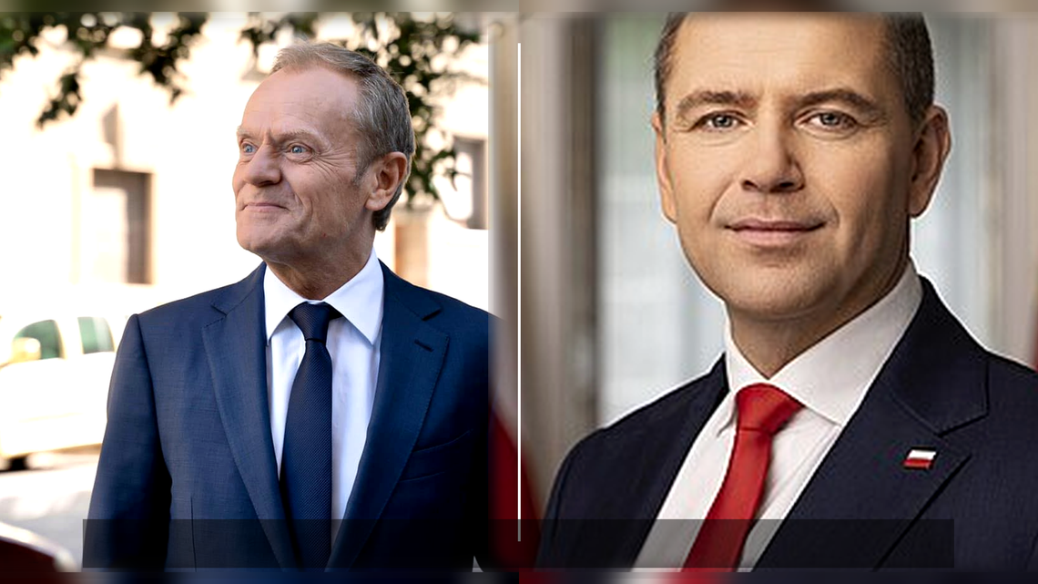 Sondaż: Polacy chcą kompromisu w sporze na linii Nawrocki – Tusk