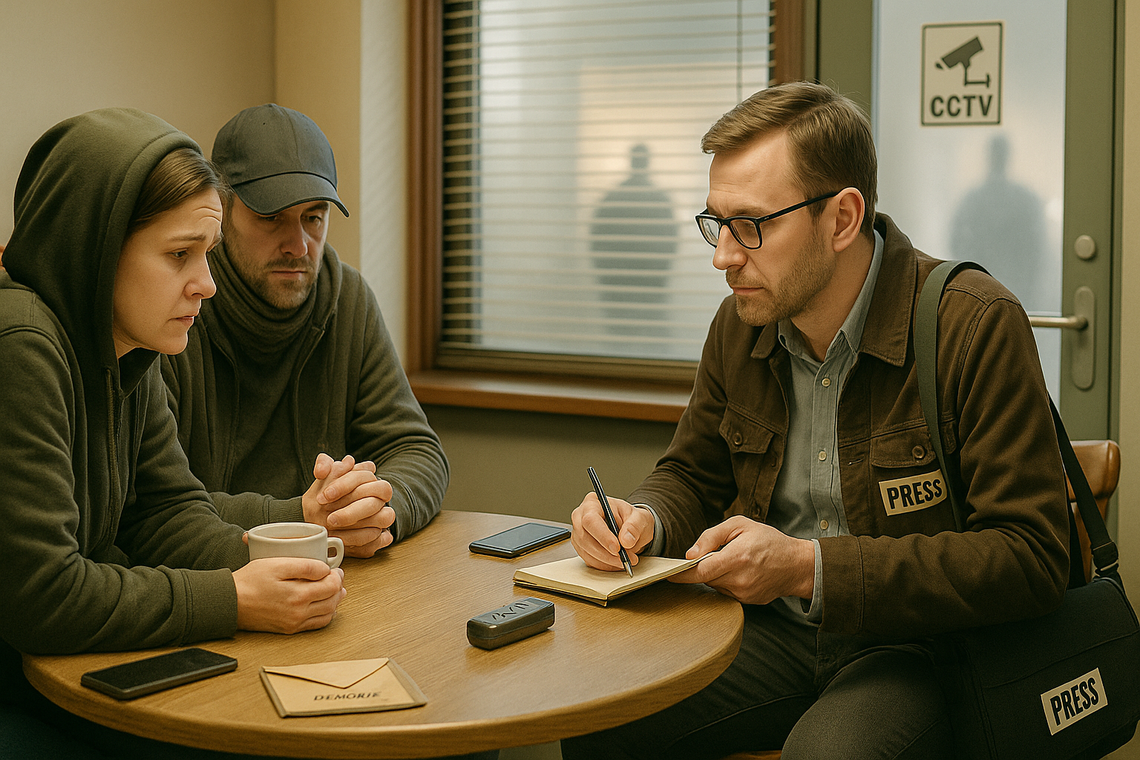 Spod wycieraczki? Niekoniecznie. Rozmawiasz z dziennikarzem, musisz czuć się bezpiecznie Spod wycieraczki? Niekoniecznie. Rozmawiasz z dziennikarzem, musisz czuć się bezpiecznie