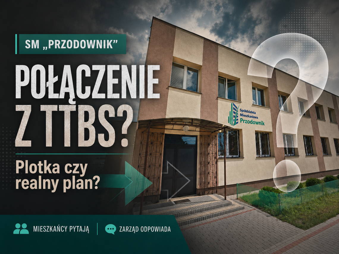 Spółdzielnia w TTBS? Plotka, która nie przeszła nawet przez drzwi kancelarii Spółdzielnia w TTBS? Plotka, która nie przeszła nawet przez drzwi kancelarii