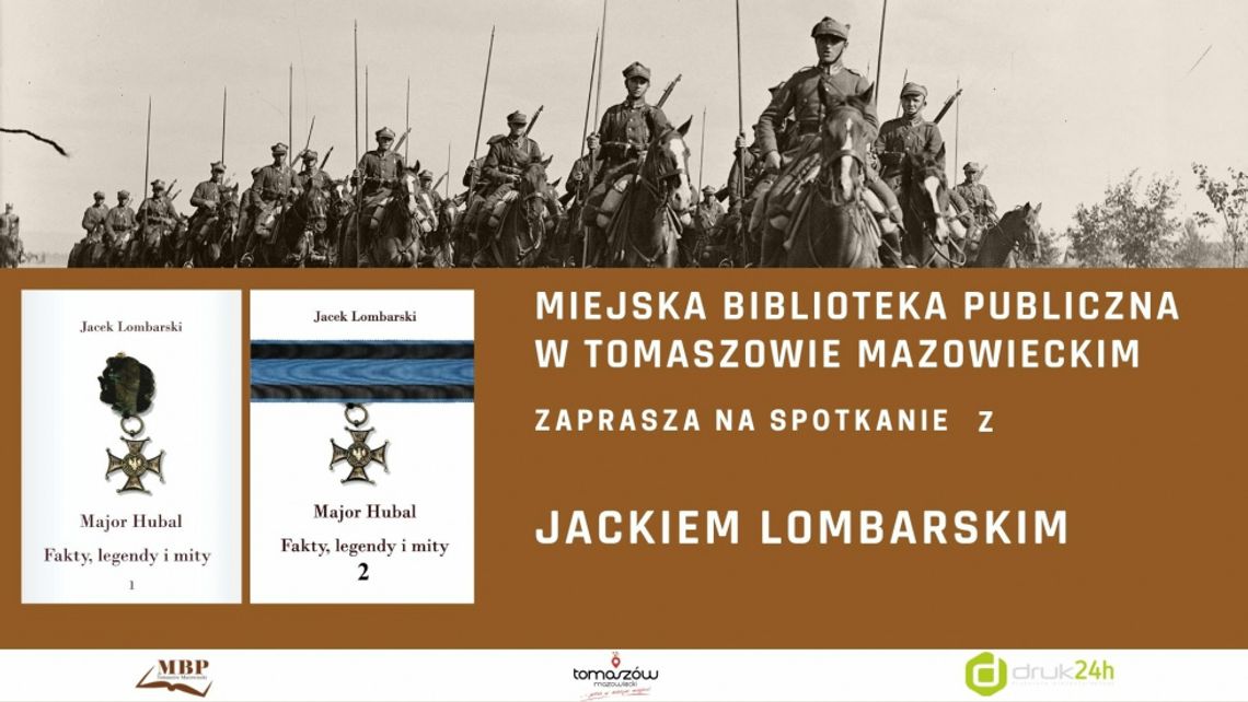 Spotkanie autorskie z Jackiem Lombarskim w Miejskiej Bibliotece Publicznej