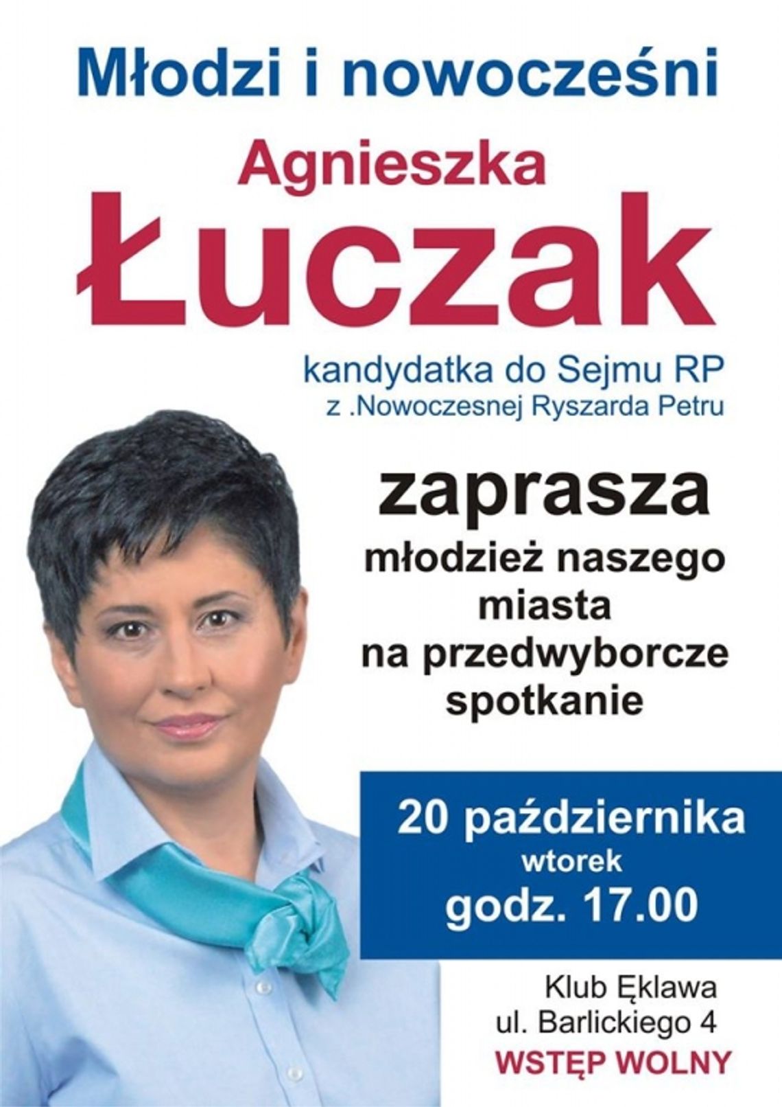 Spotkanie z Agnieszką Łuczak Spotkanie z Agnieszką Łuczak