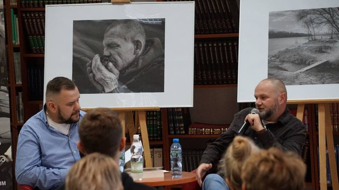 Spotkanie z Dominikiem Kozarem w MBP Spotkanie z Dominikiem Kozarem w MBP