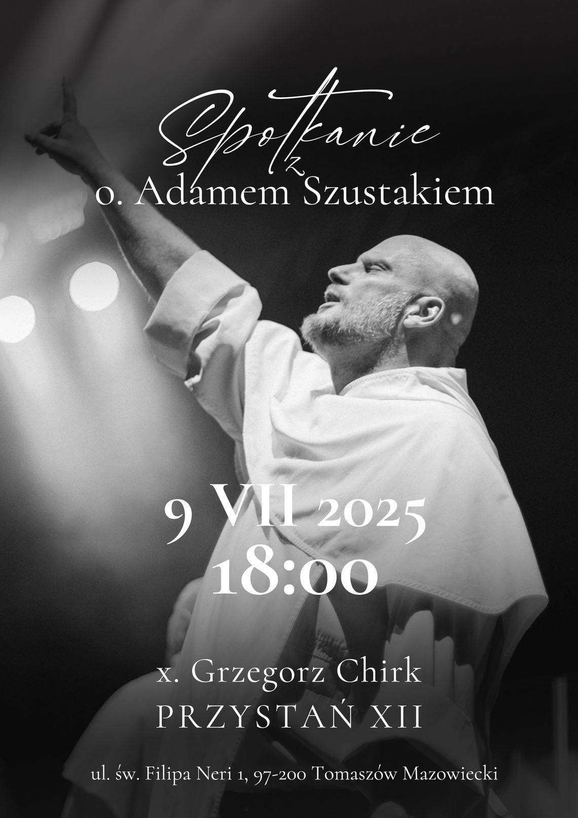 Spotkanie z o. Adamem Szustakiem OP