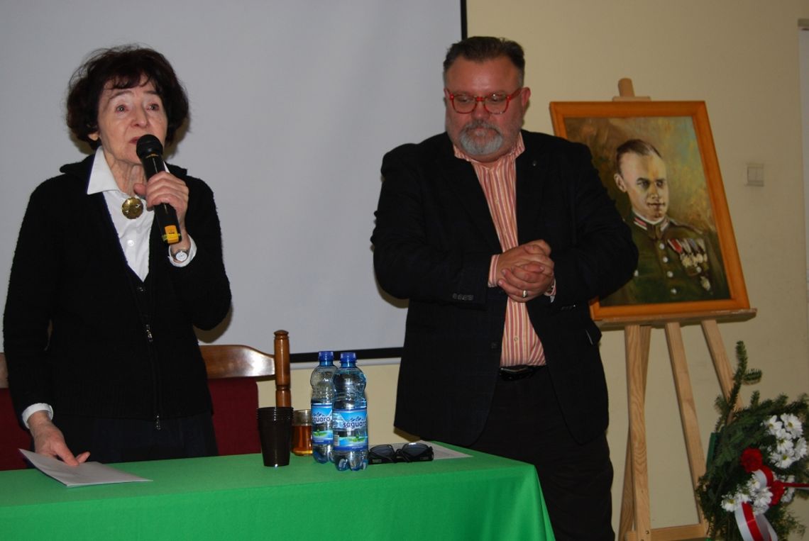 Spotkanie z panią Zofią Pilecką- Optułowicz i panem Jackiem Pawłowiczem poświęcone rotmistrzowi Witoldowi Pileckiemu