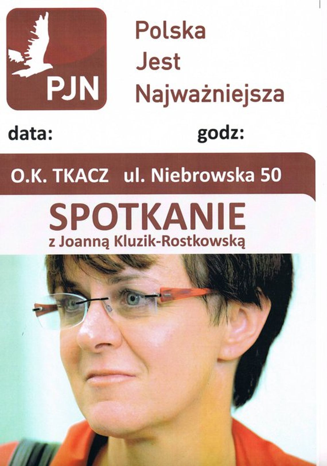 Spotkanie z poseł Joanną Kluzik - Rostkowską