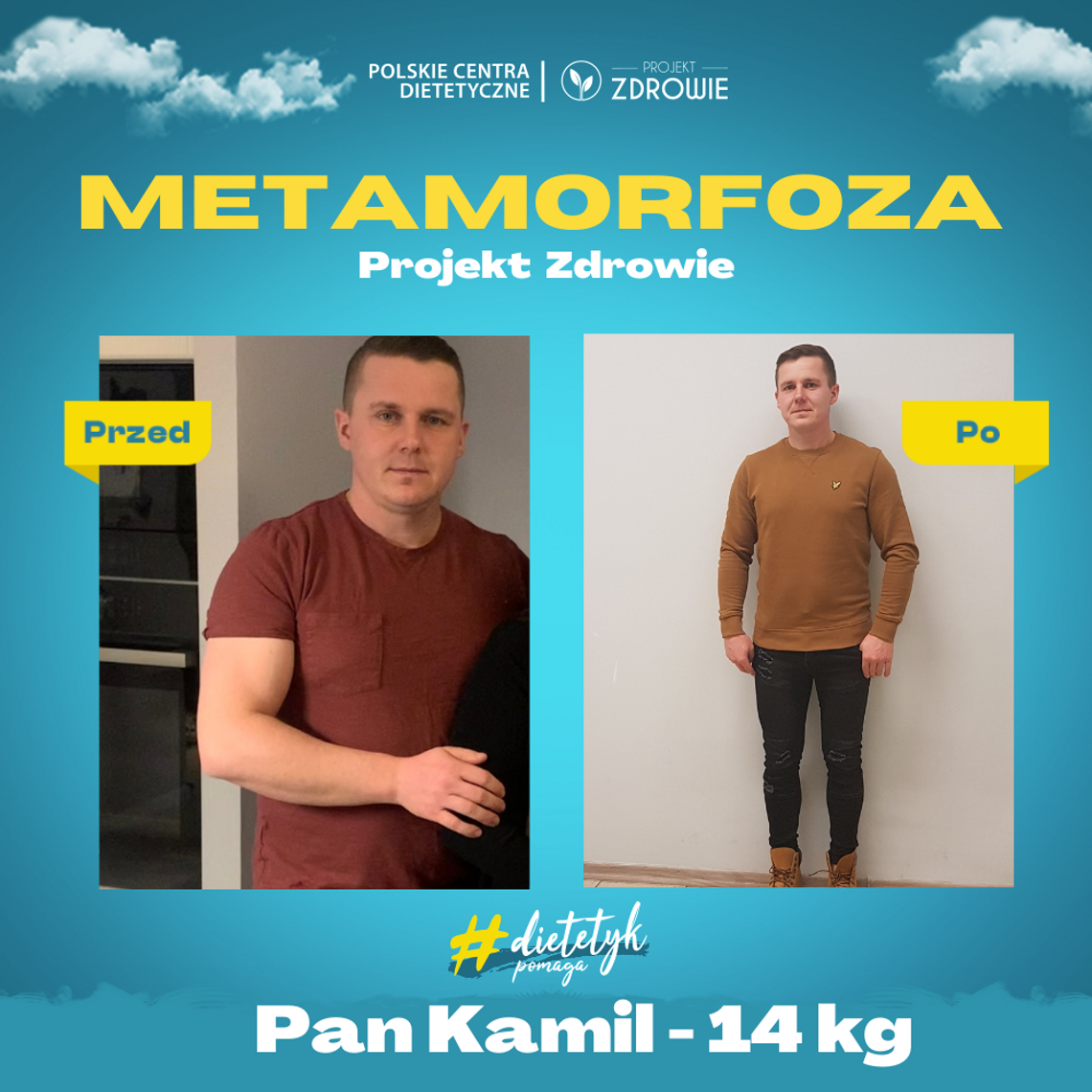 Sprawdź co stoi za sukcesem Pana Kamila - 14 kg!