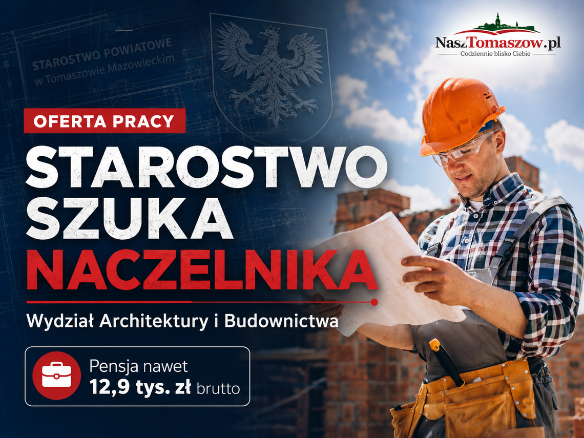 Starostwo szukało naczelnika architektury. Pensja nawet blisko 13 tys. zł brutto Starostwo szukało naczelnika architektury. Pensja nawet blisko 13 tys. zł brutto
