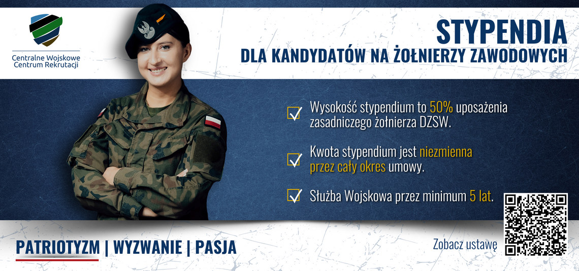 Startuje wojskowy program stypendialny