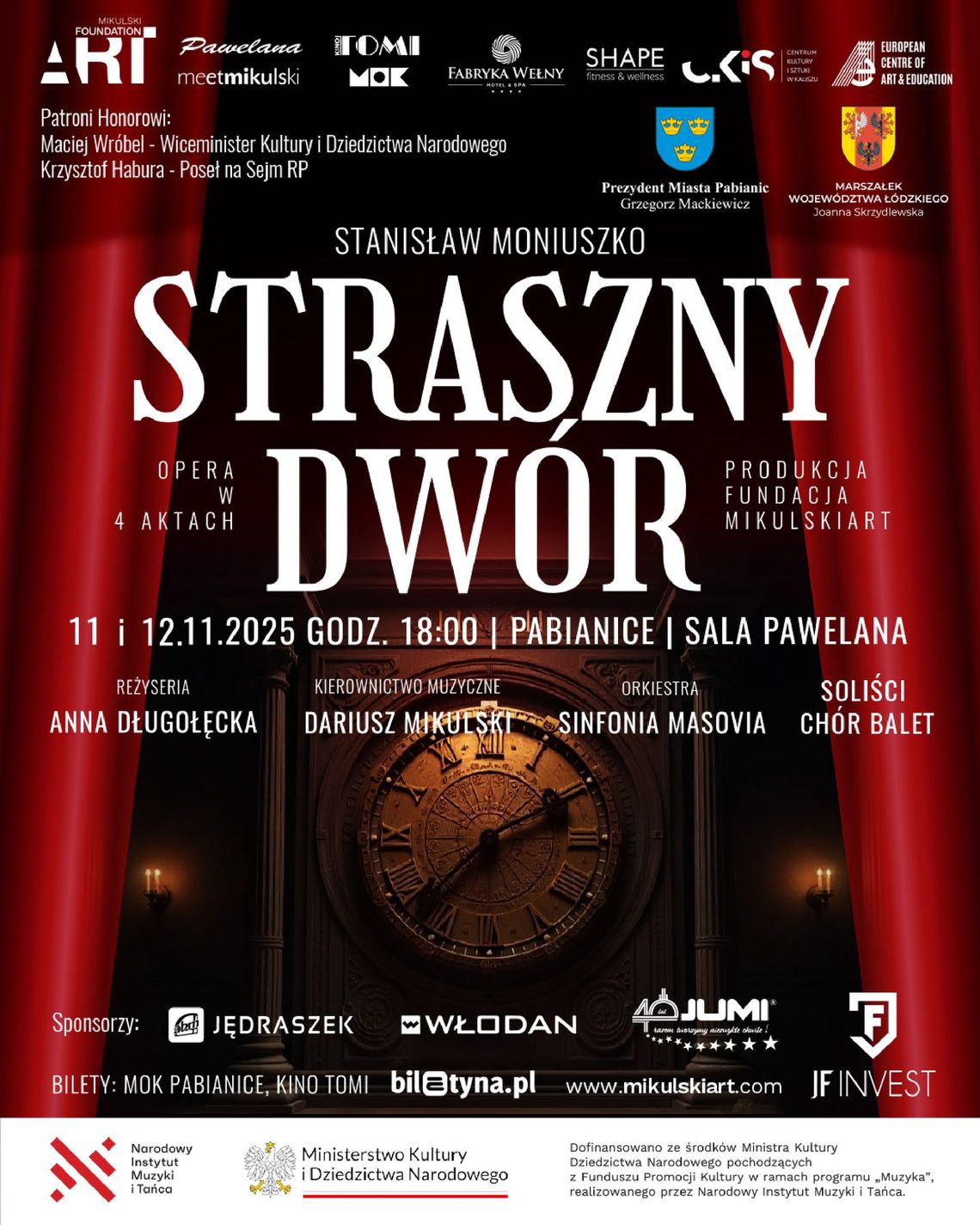 „Straszny dwór” na Święto Niepodległości w MCK Tkacz. Klasyka w nowym wydaniu „Straszny dwór” na Święto Niepodległości w MCK Tkacz. Klasyka w nowym wydaniu