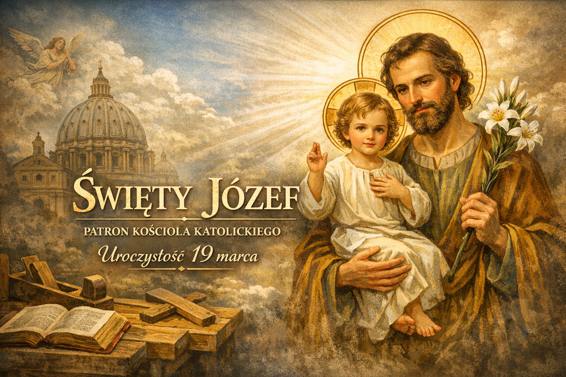 Św. Józef – patron Kościoła katolickiego. 19 marca uroczystość Oblubieńca Maryi