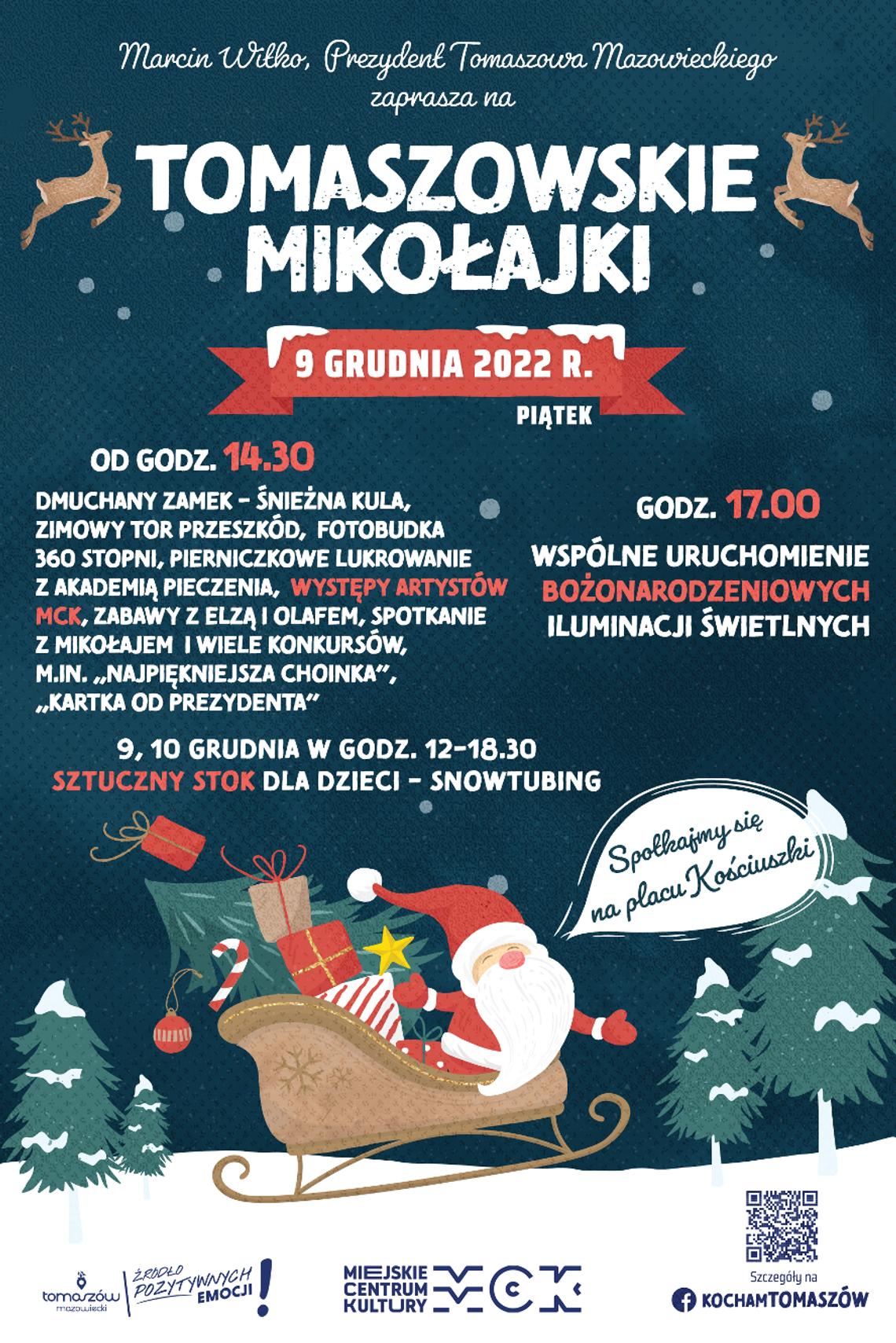 Miasto się świątecznie rozświetli w najbliższy piątek