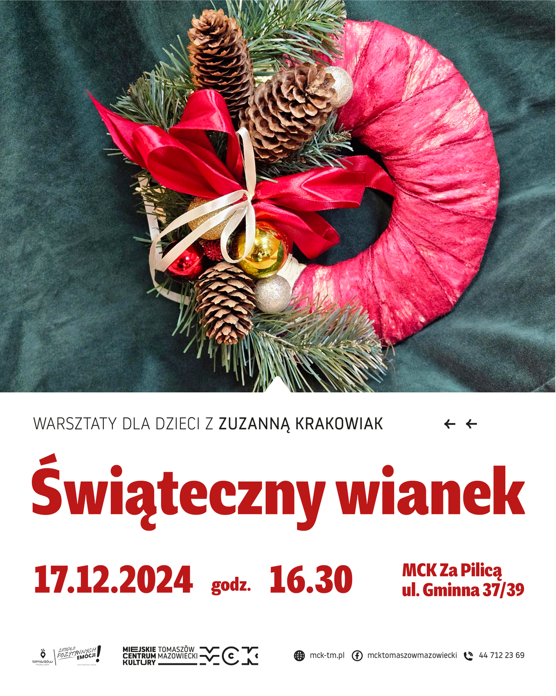 „Świąteczny wianek”