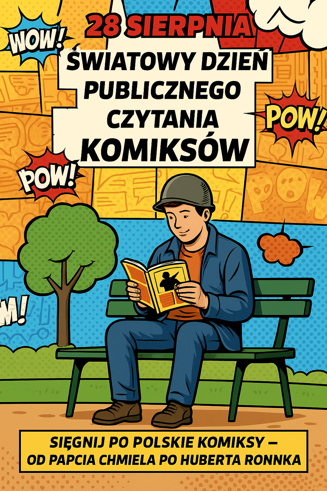 Światowy Dzień Publicznego Czytania Komiksów: święto obrazkowej opowieści autorstwa Jacka Kirby'ego