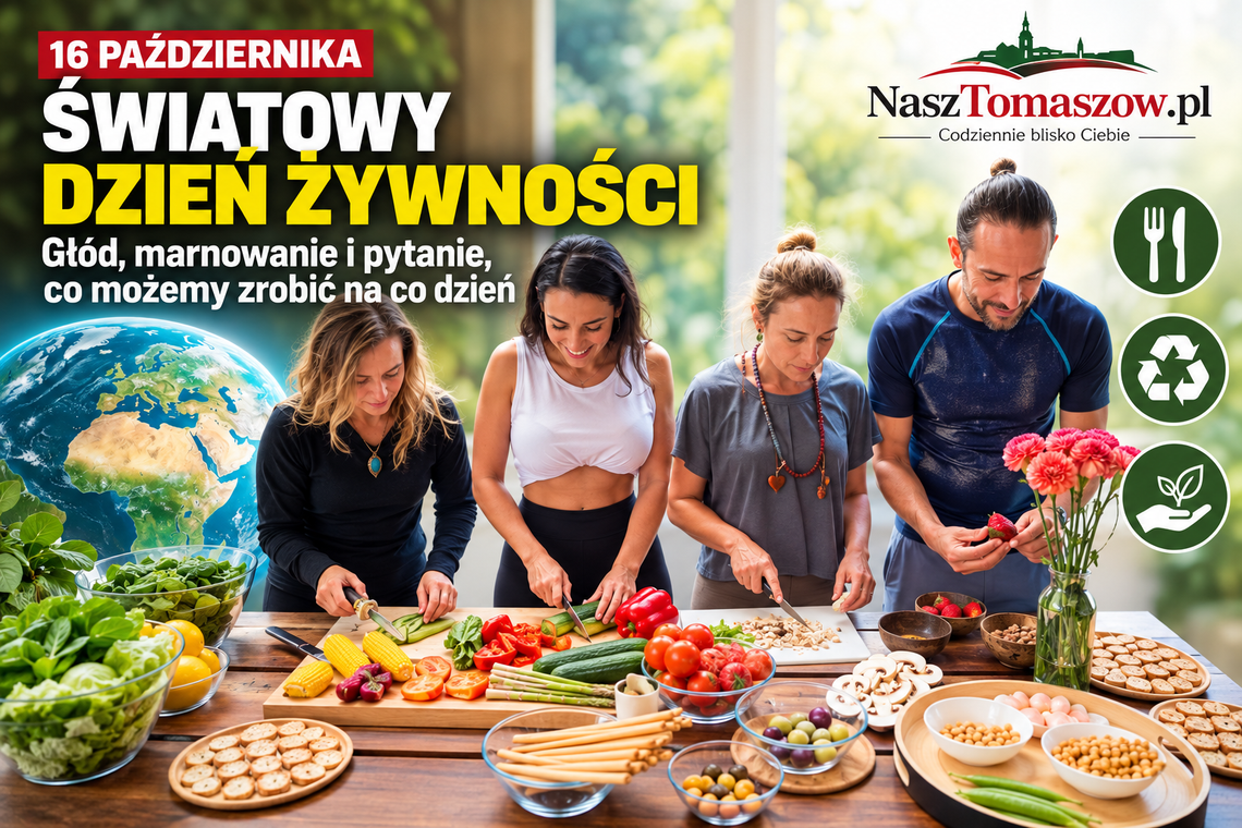 Światowy Dzień Żywności 2026. Głód, marnowanie i pytanie, co możemy zrobić na co dzień