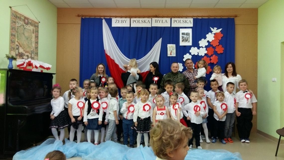 Święto Niepodległości także w przedszkolu
