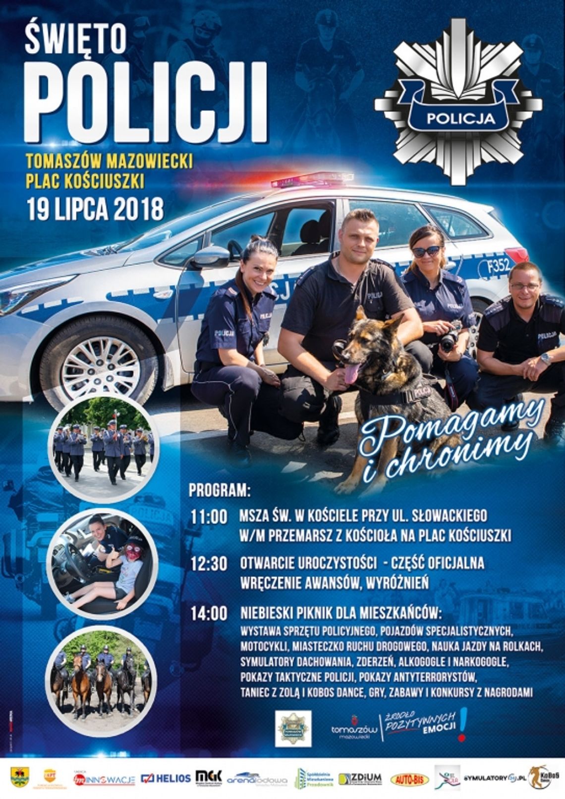 Święto Policji w Tomaszowie Mazowieckim [PROGRAM]