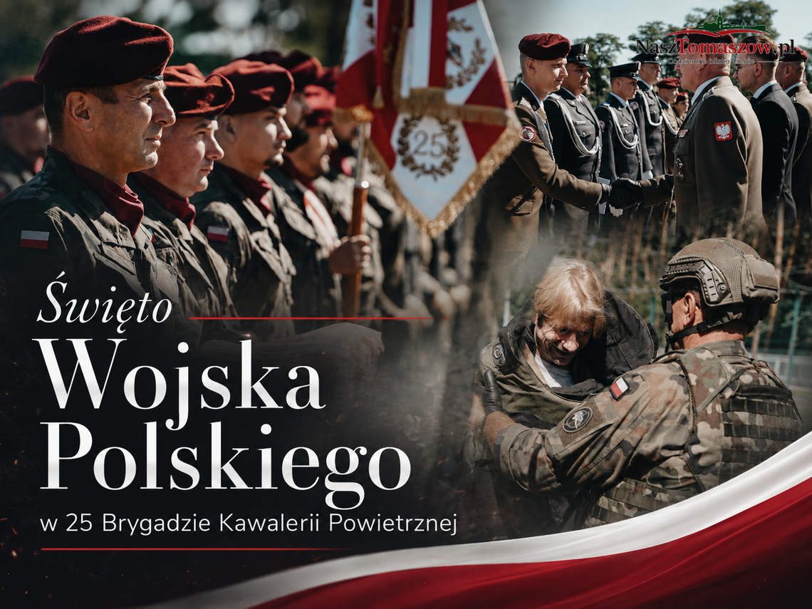 Święto Wojska Polskiego w 25 Brygadzie Kawalerii Powietrznej Święto Wojska Polskiego w 25 Brygadzie Kawalerii Powietrznej