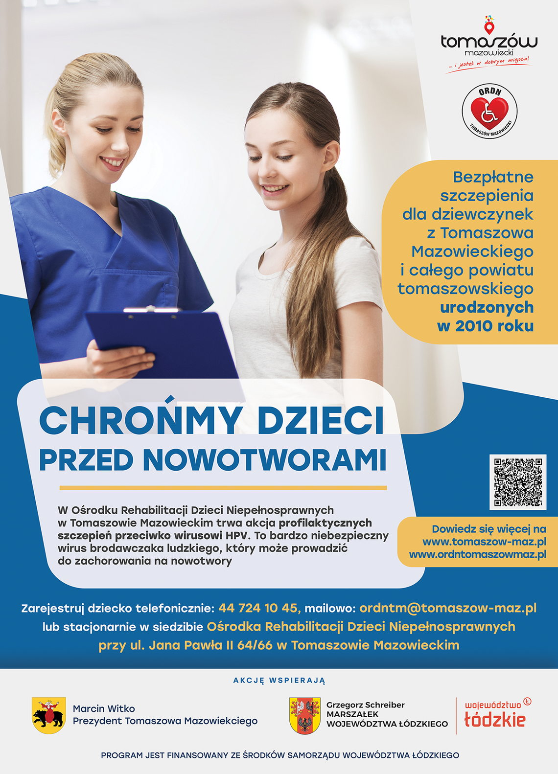 Szczepienie zapobiegnie nowotworom. W ORDN ruszyła akcja przeciwko HPV Szczepienie zapobiegnie nowotworom. W ORDN ruszyła akcja przeciwko HPV