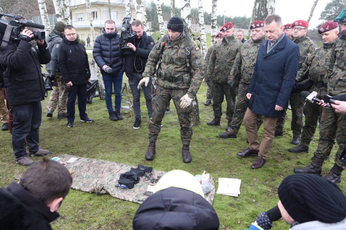 Szef MON zainaugurował w Tomaszowie drugą edycję programu "Trenuj z wojskiem"