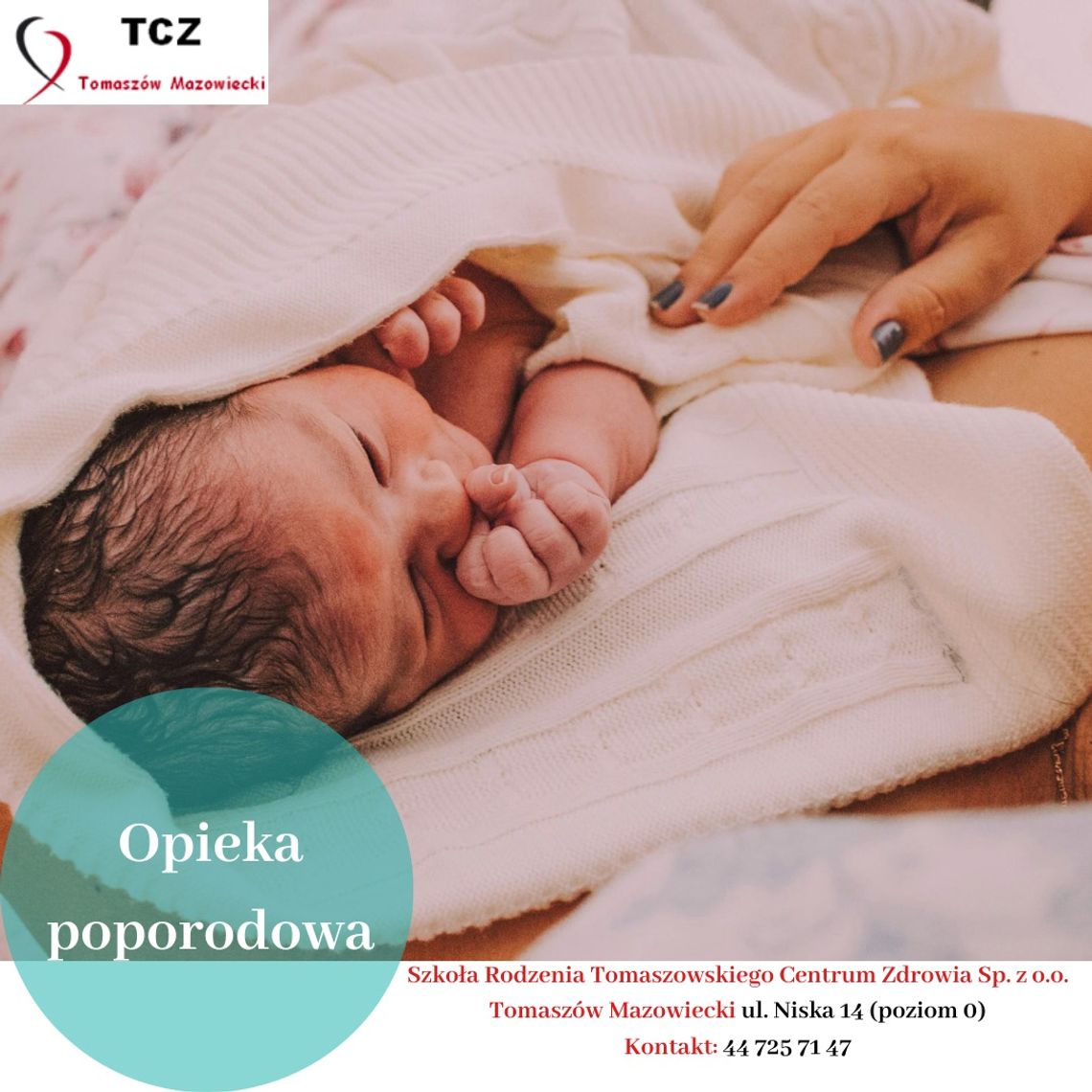 Szkoła Rodzenia w Tomaszowie Mazowieckim: bezpłatne zajęcia o opiece poporodowej