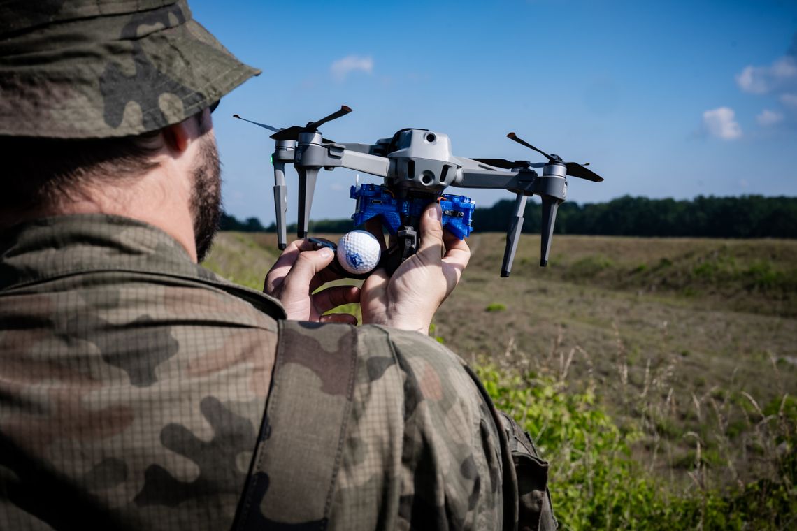 Szkolenie dla nowych operatorów dronów w 9 Łódzkiej Brygady Obrony Terytorialnej