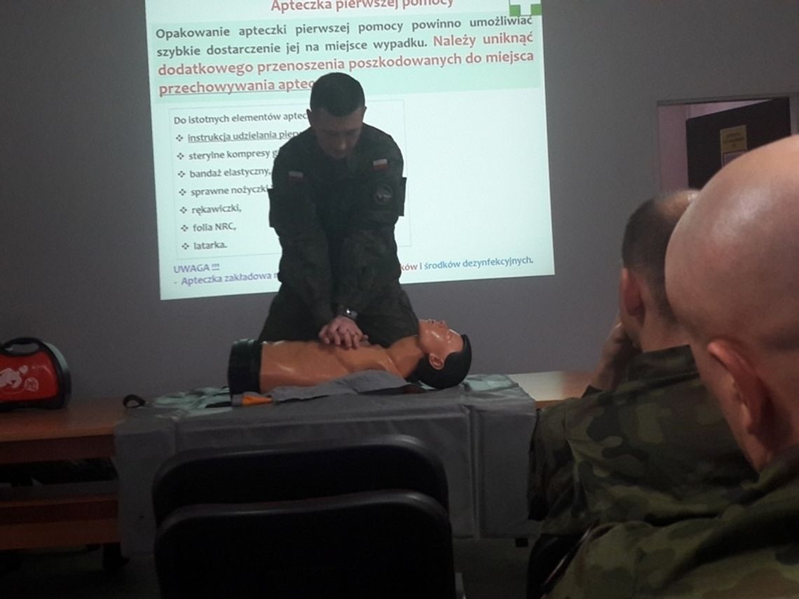 Szkolenie z pierwszej pomocy u kawalerzystów